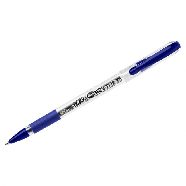 Ручка гелевая Bic "Gelocity Stic" синяя, 0,5мм, грип Ручка гелевая Bic "Gelocity Stic" синяя, 0,5мм, грип