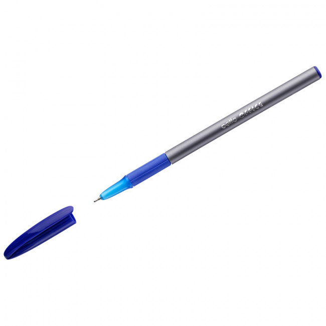 Ручка шариковая Cello "Office Grip" синяя, 0,7мм, грип, штрих-код Ручка шариковая Cello "Office Grip" синяя, 0,7мм, грип, штрих-код