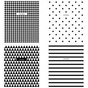 Тетрадь 48л., А5, клетка ArtSpace "Узоры. BW Pattern" Тетрадь 48л., А5, клетка ArtSpace "Узоры. BW Pattern"
