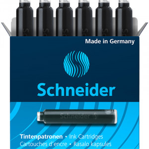 Картриджи чернильные Schneider черные, 6шт., картонная коробка