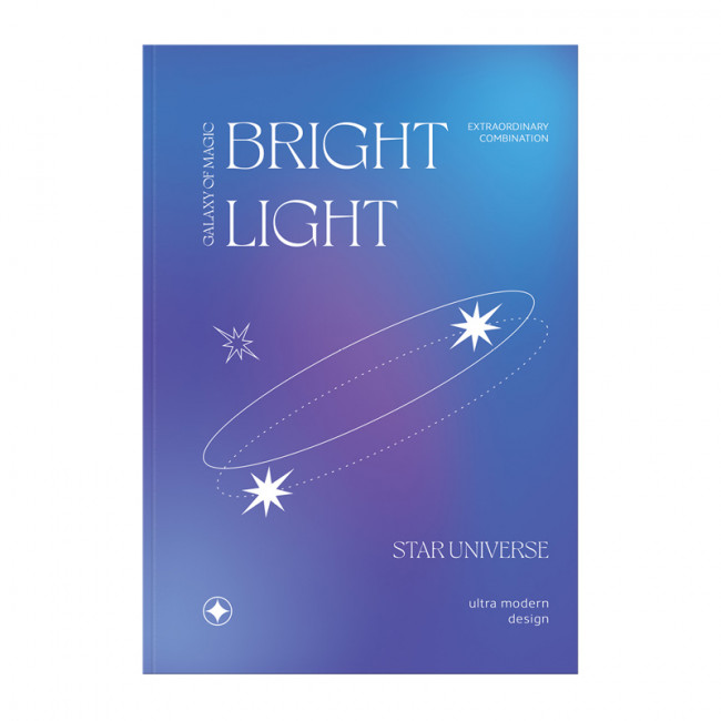 Ежедневник недатированный А5, 136л., ЛАЙТ BG "Bright light", матовая ламинация Ежедневник недатированный А5, 136л., ЛАЙТ BG "Bright light", матовая ламинация