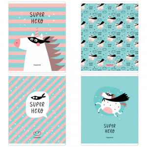 Тетрадь 40л., А5, линия ArtSpace "Рисунки. Super hero" Тетрадь 40л., А5, линия ArtSpace "Рисунки. Super hero"
