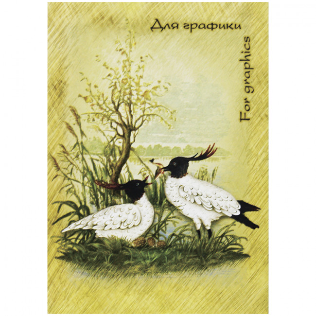 Блокнот для графики 20л. А5 Лилия Холдинг "Журавль", на гребне, 180г/м2 Блокнот для графики 20л. А5 Лилия Холдинг "Журавль", на гребне, 180г/м2