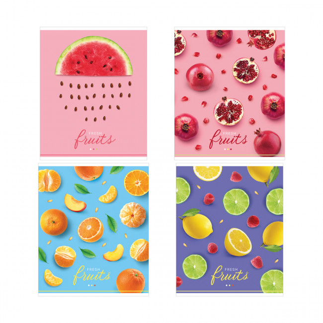 Тетрадь 48л., А5, клетка ArtSpace "Фрукты. Juicy fruits", эконом Тетрадь 48л., А5, клетка ArtSpace "Фрукты. Juicy fruits", эконом
