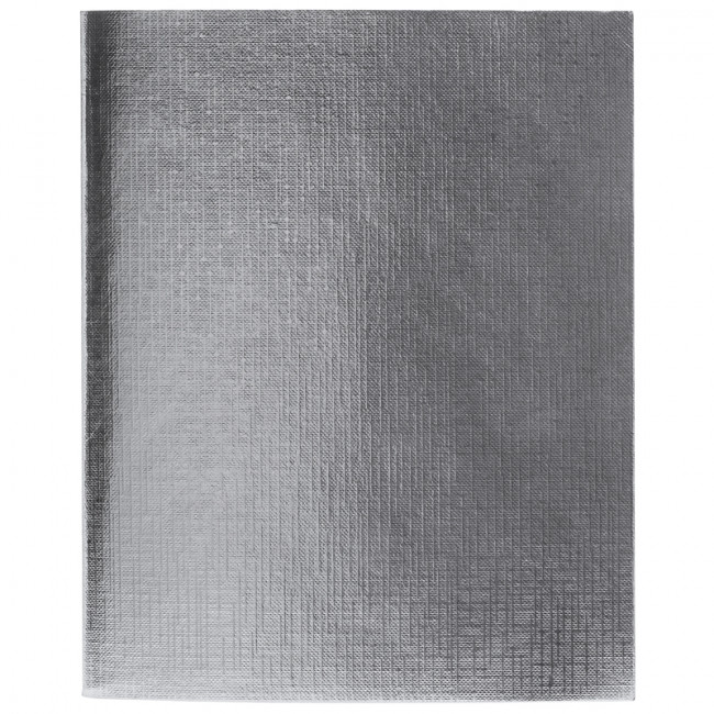 Тетрадь 96л., А5, клетка Hatber "Metallic. Серебро", бумвинил Тетрадь 96л., А5, клетка Hatber "Metallic. Серебро", бумвинил